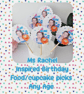 Personalised Ms Rachel Cupcake Picks,Ms Rachel Food Picks,Ms  Party Decor