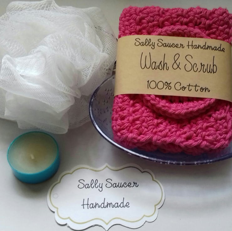 Wash Cloth Plus Reusable Makeup Remover Pad Folksy
