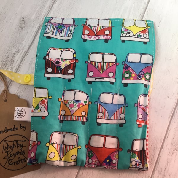 Travel cutlery roll with cutlery - Camper Van design
