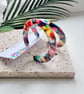 Multi Colour Hoop Earrings  - Image 3