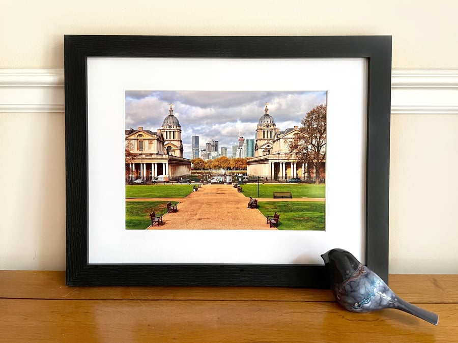 A Framed Photo of Greenwich Maritime Museum, London Print
