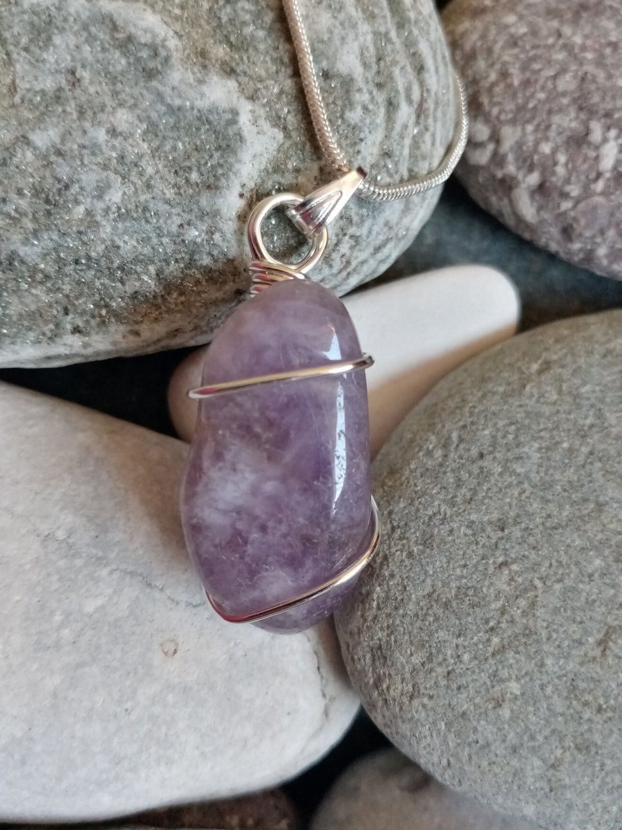 Natural Amethyst Necklace