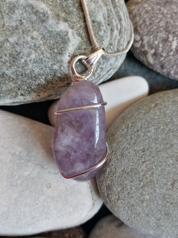 Natural Amethyst Necklace