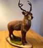 Highland stag needle felted home decoration. - Image 6