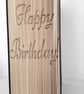 Happy Birthday! CUT & FOLD Book Folding Pattern - EMAILED PDF PATTERN - Image 1
