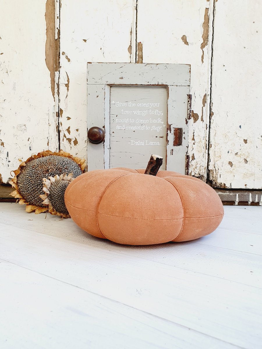 Large Orange Pumpkin