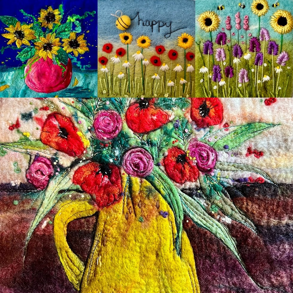 Nancy Clayson felt artist