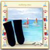 Navy Socks
