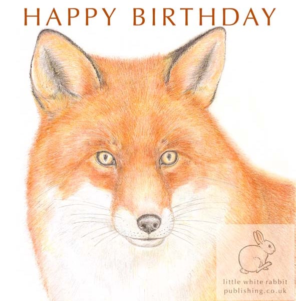 Fox - Birthday Card