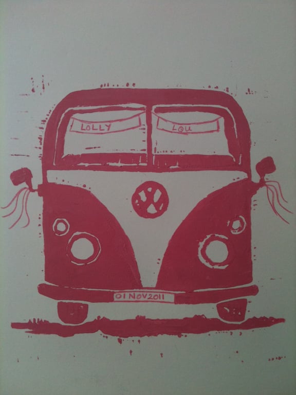 Personalised Wedding Day Art