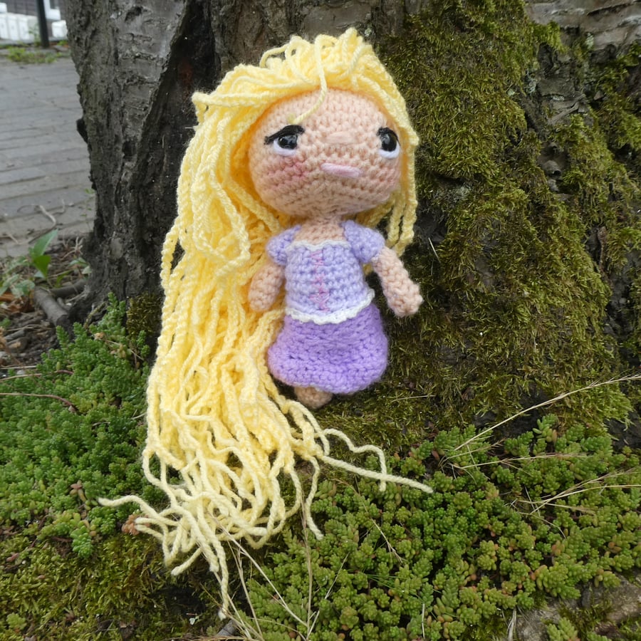 Crochet 'Rapunzel' Doll