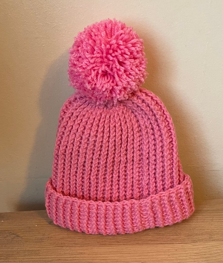 Lovely Baby Bobble Hat