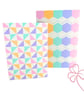 Double Pack Pastels Geometrics Blank Greetings Card Pack - Save 50p