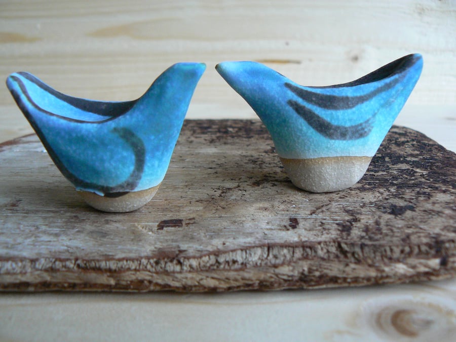 Tiny Ceramic Birds
