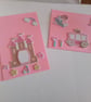 Pack of 2 fairytale cards. Ref 530. Summer seconds