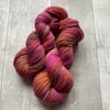 Hand dyed knitting yarn DK BFL Quantocks 100g