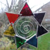 Stained Glass Chakra Suncatcher