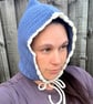 The Wildflower Pixie Hood - Cornflower Blue - Image 4