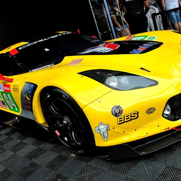 Chevrolet Corvette C7.R no64 Sports Car Photograph Print