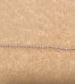 Circular silver necklace with tiny silver studs and 3 rings  - Image 4