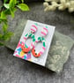 Abstract Organic Oval Hoop Earrings  - Image 6