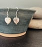 Mother of Pearl Heart Earrings - Image 4
