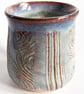 Blue Textured Mug - Hand Thrown Stoneware Ceramic Mug - Image 3