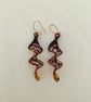 Lacquer Resin Earrings - Image 3