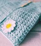 Daisy Crochet Baby Cardigan – Handmade New Baby Gift - Image 5