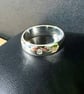 "Thresholds" - Sterling Silver Ring - 6.5g - Made To Any Size - 6mmx2mm D shape - Image 5