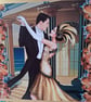 Dancing Deco Couple Anniversary Card - Image 2