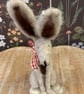 Needle felted upright hare - Image 5