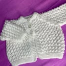 Newborn baby cardigan