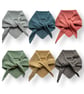 Fine stripe Triangle Scarf - Image 2