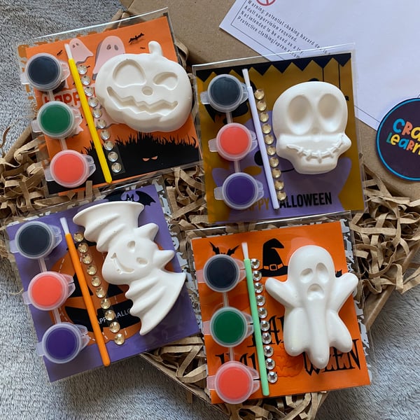 Paint Your Own Halloween Mini Kits - Party Favours - Trick or Treat