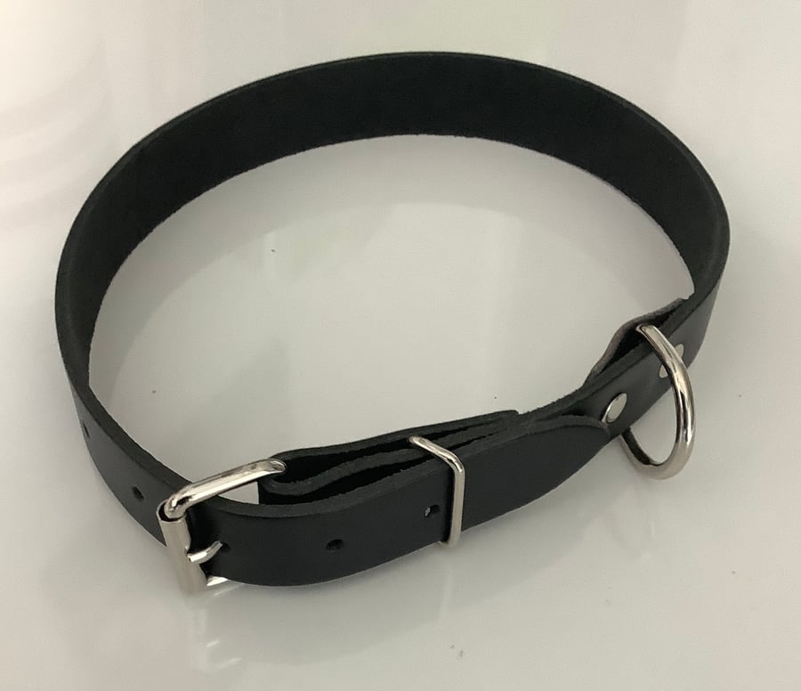 Large Heavy duty Handmade Leather dog collars