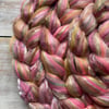 Merino sparkle blend spinning fibre 100g Pinky Winky