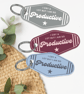 So Productive - TPD Motel-Style Keyring: Retro Acrylic Keychain, Song-Inspired