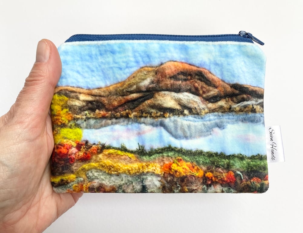 Velvet The Dales coin purse, card holder, mobile phone bag, makeup bag. 