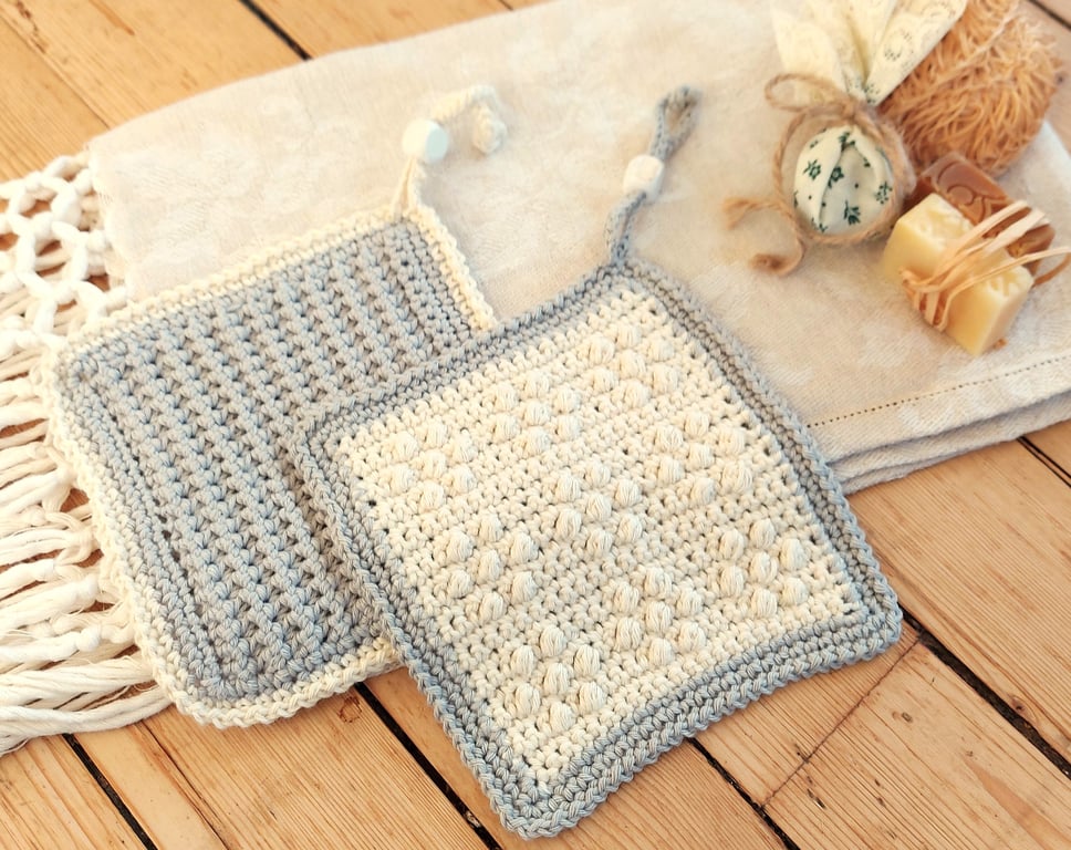 Organic washcloths, face cloths, 100% certified cotton