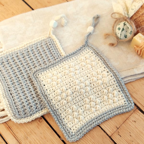 Organic Washcloth, Face cloth, 100% certified cotton