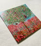 Cherry Blossom Tree, blank greetings card - Image 2