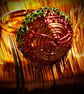COPPER, PINK & GREEN RING WITH RECYCLED METALS- Puff jewel ring - Image 4