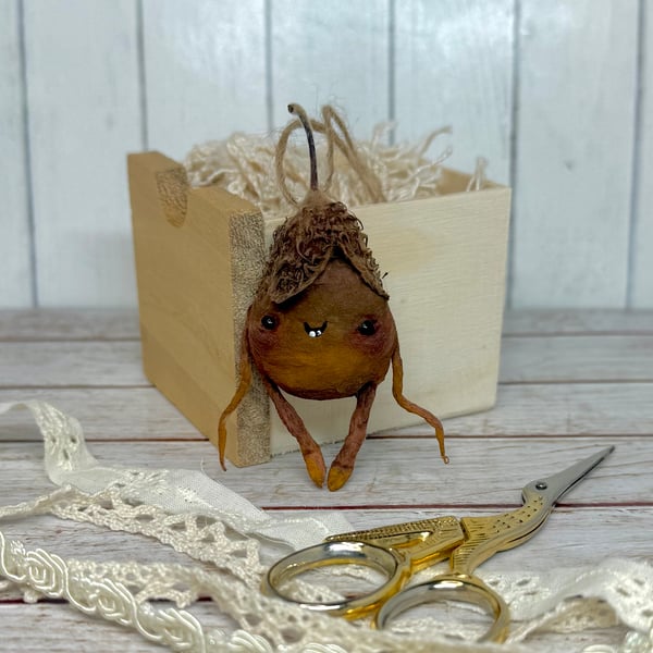 Spun Cotton Beech Nut Friend Brown