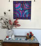 Every Which Way : quilted textile wall hanging and table cover - Image 4