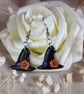 Spellbound Witch Hat Earrings