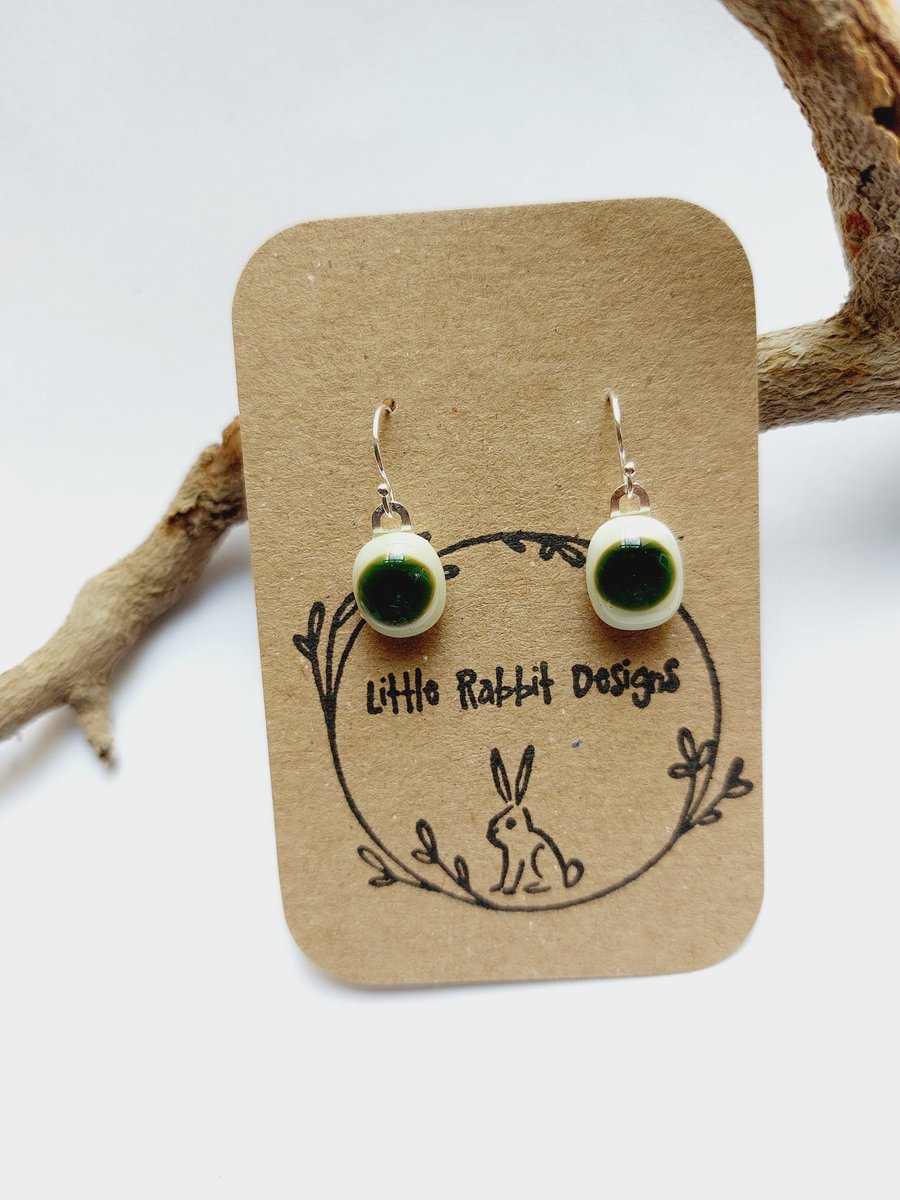 Fused Glass Earrings 