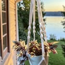 Macrame Boho Style plant hanger 