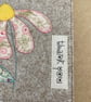 Daisy thank you appliqué card - Image 8