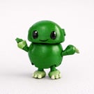 Handmade Custom 3D Printed Robot Figurine